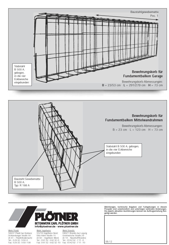 Garagen Fundamente – Omicroner Garagen